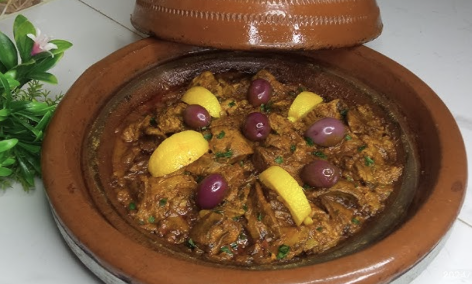 Tajine de foie de poulet mariné (Mcharmal)