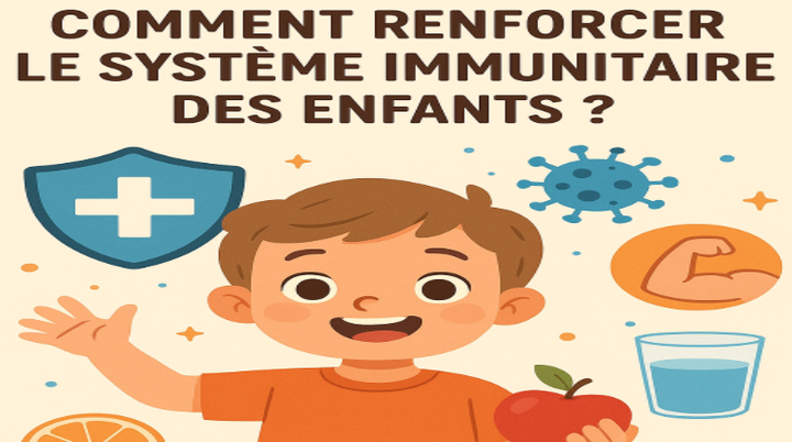 Comment renforcer le système immunitaire des enfants ?