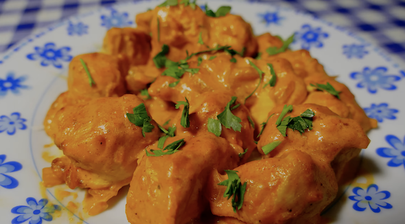 POULET AU CURRY - Recette de cuisine facile et rapide